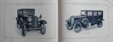 Elite Automobiles 18/55 PS Modelprogram 1922 Carbrochure (6295)